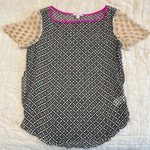 Ella Moss Cover Up Top Size M